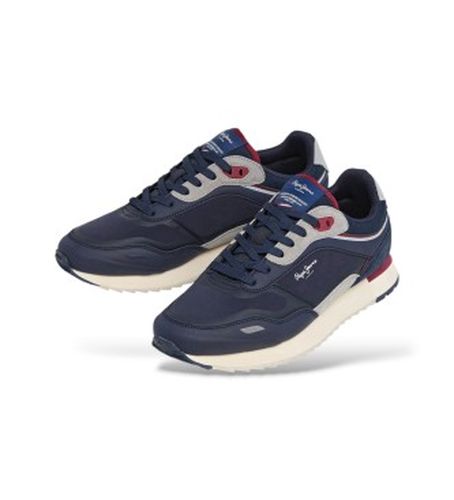 PMS400022 Trainers Bexley Urban (44), Plat, Lacets, Casuel, Marine - Pepe Jeans - Modalova