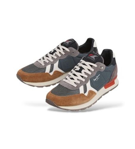 PMS400021 Baskets Brit Essence (40), Plat, Lacets, Casuel - Pepe Jeans - Modalova