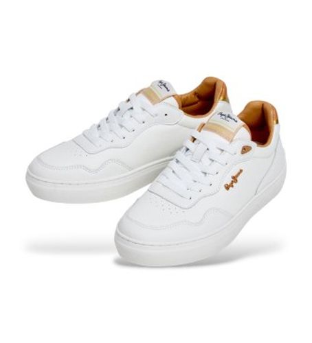 PLS000030 Camden Class Leather Sneakers (36), Cuir, , Plat, Lacets, Casuel - Pepe Jeans - Modalova