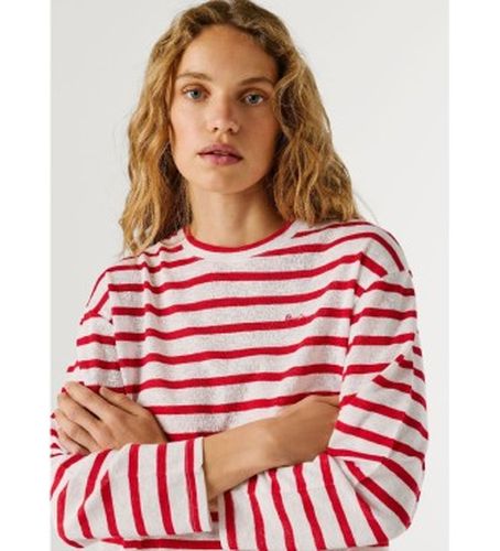 PL5000144 Marlen T-shirt rayé (L), Casuel, Coton, Manche longue - Pepe Jeans - Modalova