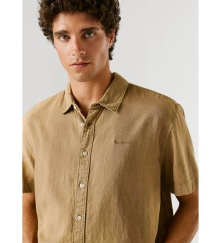 PM3091193 Chemise Percy marron (S), Casuel, Lin, Manche courte - Pepe Jeans - Modalova