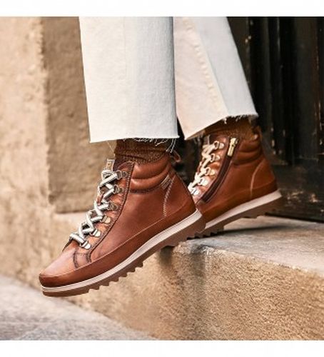 W3W-8564 Bottines en cuir Vigo (36), 1 à 3 cm, Fermeture éclair, Casuel, De plein air - Pikolinos - Modalova