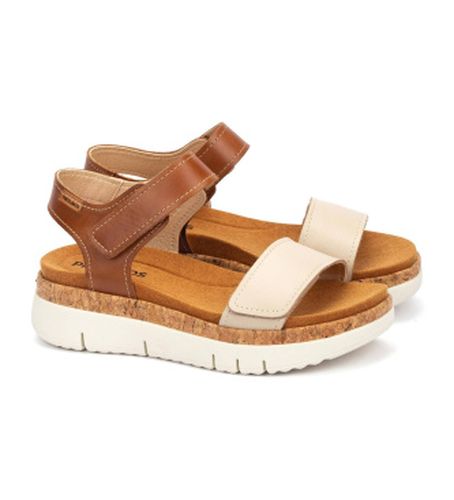 W4N-0940C1 Sandales en cuir Palma , marron, , marron (40), 1 à 3 cm, Velcro, Casuel - Pikolinos - Modalova