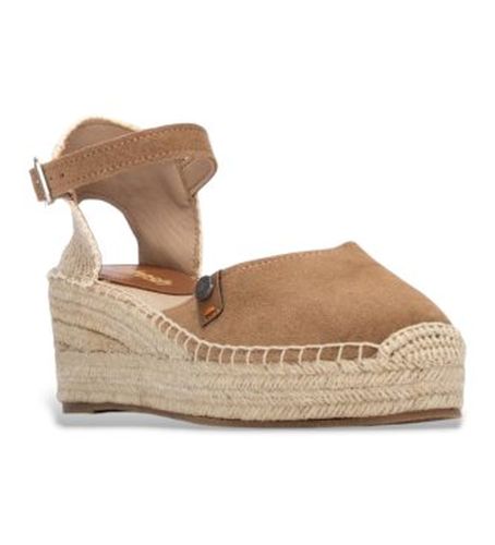CAMEL Espadrilles en cuir 175235 marron (37), 5 à 8 cm, Boucle, Casuel - Refresh - Modalova