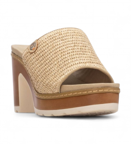 Sandales 175282 (40), Marron, Tissu, 5 à 8 cm, Aucun, Casuel - Refresh - Modalova