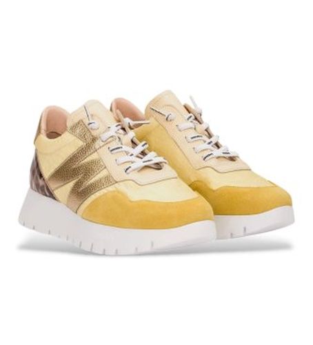 A-24100 Baskets en cuir Odisei (36), 1 à 3 cm, Lacets, Casuel - Wonders - Modalova