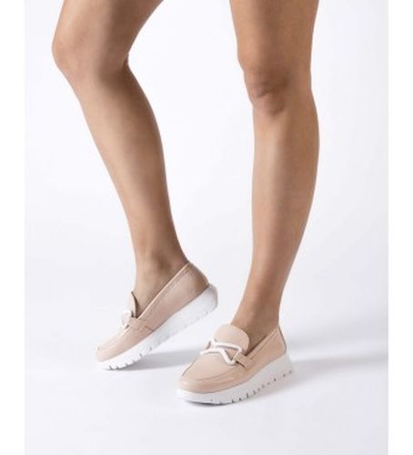 A-2480_5078_6610 Mocassins en cuir Aura nude (37), 1 à 3 cm, Aucun, Casuel - Wonders - Modalova