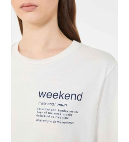 T-shirt Wkdtenue (M), Casuel, Coton, Manche courte - Weekend Max Mara - Modalova