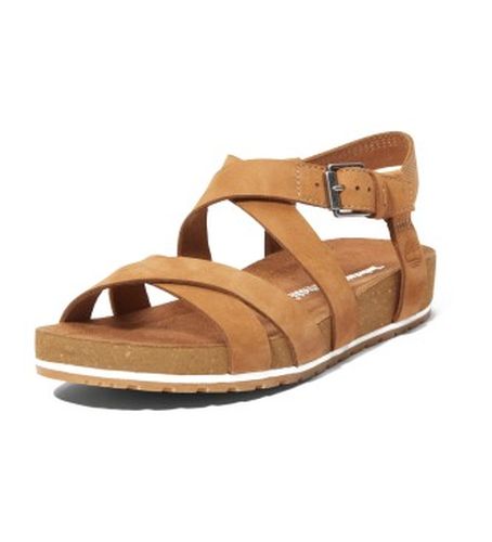 TB0A1MQRF131 Sandales en cuir Malibu Waves marron (36 W), 1 à 3 cm, Boucle, Casuel - Timberland - Modalova