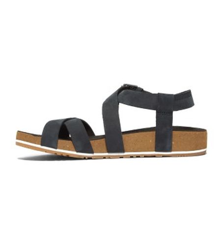 TB0A1MR30151 Sandales en cuir Malibu Waves avec talon (37 W), Plat, Boucle, Casuel - Timberland - Modalova