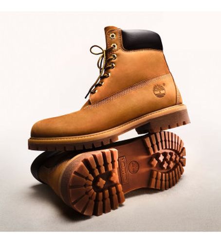 TB1100617131 Premium Leather Ankle Boots 6 brown (40 W), Cuir, , Plat, Lacets, Casuel - Timberland - Modalova