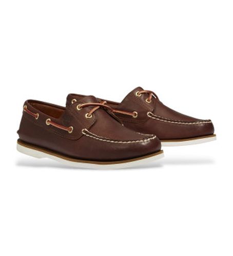 TB1740352141 Nautical Classic 2 ?illets marron (40 W), Cuir, Plat, Lacets, Casuel - Timberland - Modalova