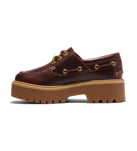 TB0A2QDMD571 Stone Street chaussures bateau en cuir marron (36 W), 3 à 5 cm, Lacets, Casuel - Timberland - Modalova