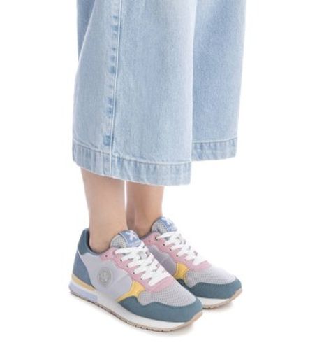 JEANS Baskets 144061 (37), Tissu, Plat, Lacets, Casuel - XTI - Modalova