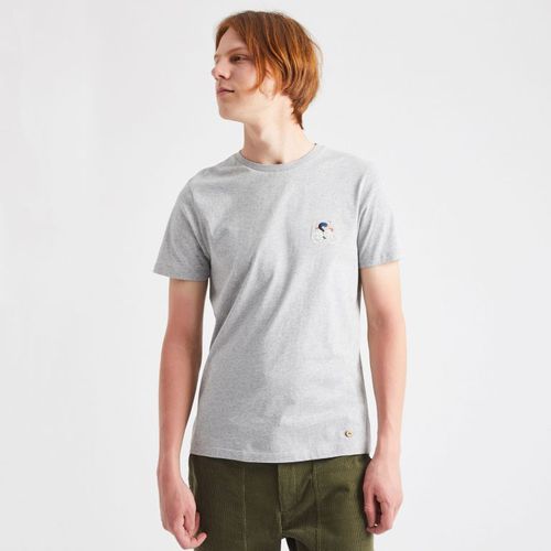T-shirt col rond chiné grimpeur - FAGUO - Modalova