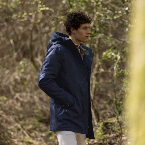 Parka bleu marine - FAGUO - Modalova