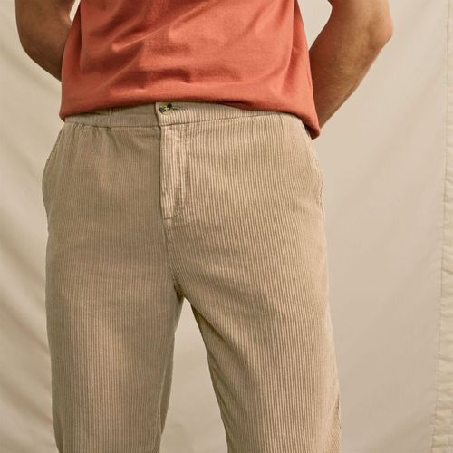 Pantalon beige clair coupe fuselée - FAGUO - Modalova