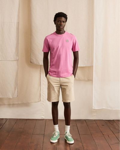 T-shirt rose broderie faguo outdoor - FAGUO - Modalova