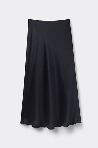 Silk Midi Skirt Woman Black Size L - Intimissimi - Modalova