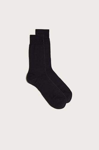 Short Sateen Egyptian Cotton Socks Man Grey Size 44-45 - Intimissimi - Modalova