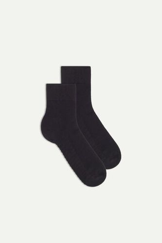 Terrycloth Short Socks Man Black Size TU - Intimissimi - Modalova