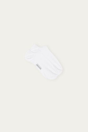 Superior Cotton No-show Socks Man White Size 40-41 - Intimissimi - Modalova