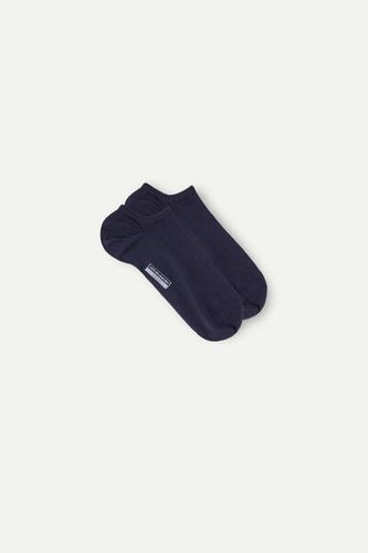 Superior Cotton No-show Socks Man Blue Size 40-41 - Intimissimi - Modalova
