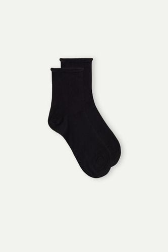 Superior Cotton Ankle Socks Man Black Size 40-41 - Intimissimi - Modalova