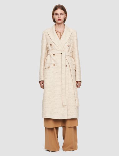 Melange Tweed Cornwall Coat - Joseph - Modalova