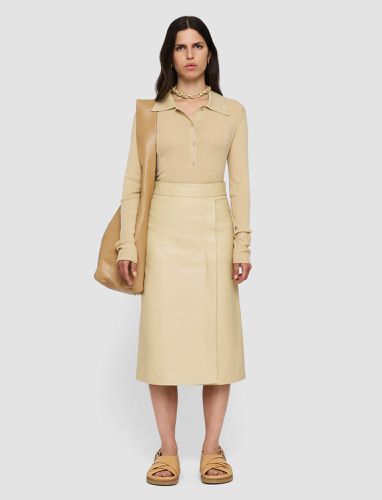 Nappa Leather Sèvres Skirt - Joseph - Modalova