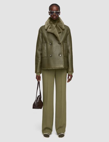 Shearling Calla Coat - Joseph - Modalova