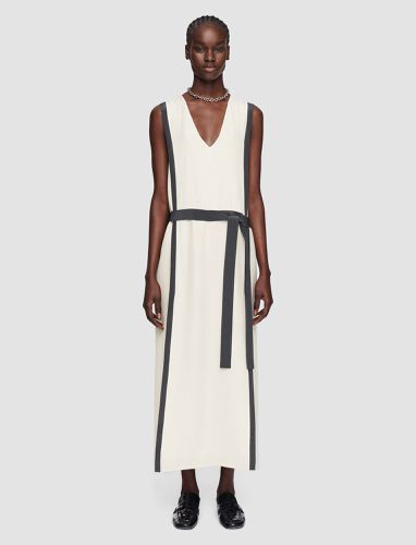 Heavy Silk Crepe Animation Muguet Dress - Joseph - Modalova