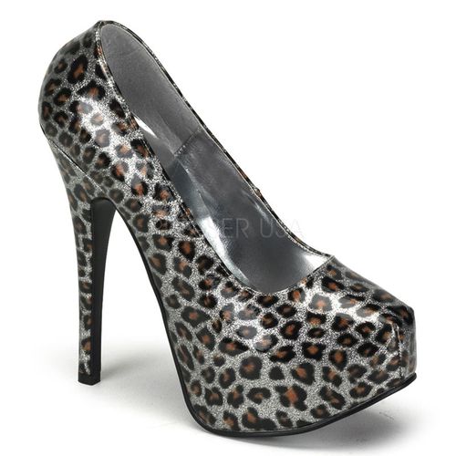 Escarpins léopard argent - Pointure : 36 - Chaussures femmes Bordello - Modalova