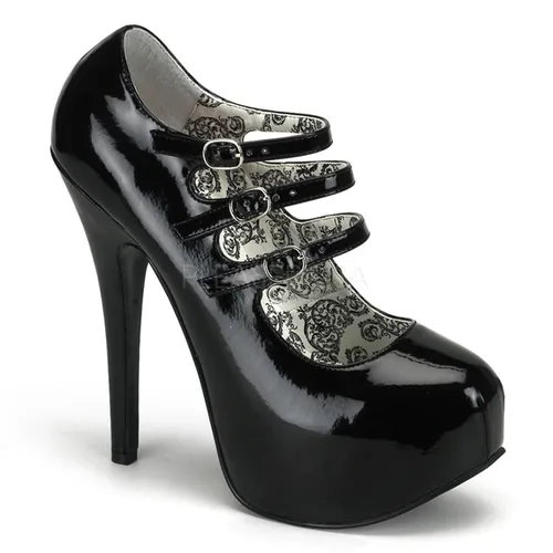 Escarpins à brides noirs vernis - Pointure : 36 - Chaussures femmes Bordello - Modalova