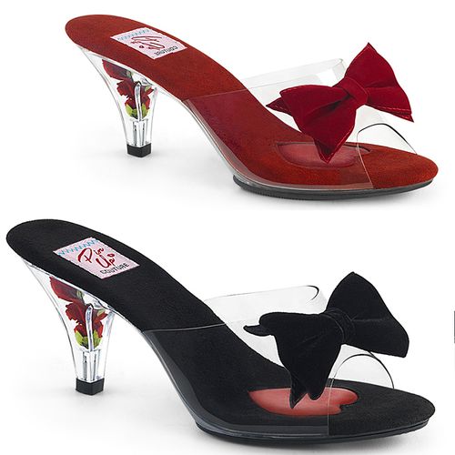 Mules originales Pin Up - Pointure : 46 - Couleur : Noir - Pinup Couture - Modalova