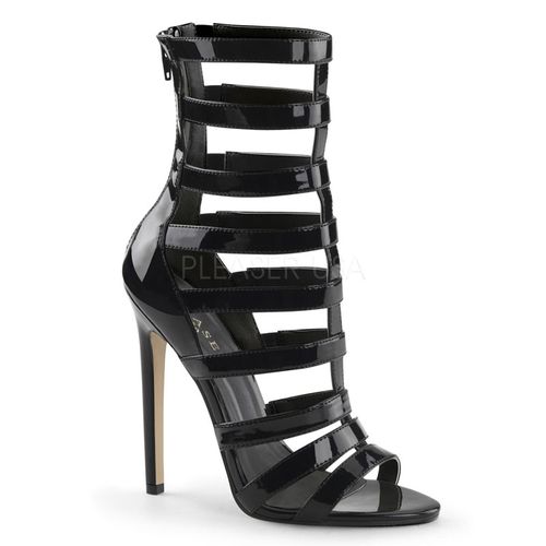 Nu-pieds noirs vernis - Pointure : 35 - Chaussures femmes Devious - Modalova