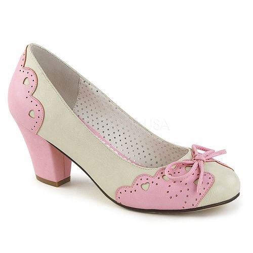 Escarpins Pinup bi couleur - Pointure : 38 - Chaussures femmes Pinup Couture - Modalova