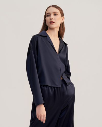 LILYSILK Pyjama Soie Coupe Ample, Poche Oblique 100% Soie De Mûrier Respirant Super Léger M - Lilysilk - Modalova