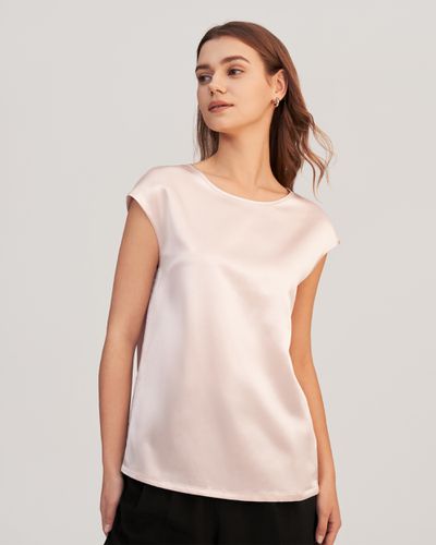 LILYSILK chemisiers soie Tee Shirt Simple Manches Courtes Soie - LILYSILK - Modalova