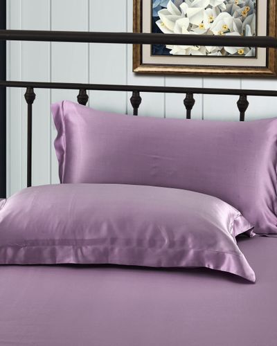 LILYSILK Housse D Oreiller En Soie Enveloppe, Pas De Fermeture À Glissière 100% Soie Convivial Pour Les Personnes Allergiques 50 x 75cm - LILYSILK - Modalova