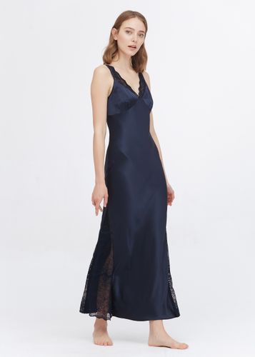 LILYSILK Nuisette Ultra-Long Avec Dentelle En Soie S - LILYSILK - Modalova