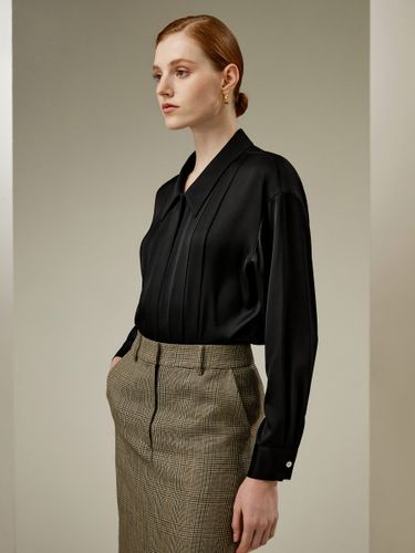 LILYSILK Chemise En Soie Col Chemise, Coupe Régulière Soie Double Joe Convient À Toutes Les Saisons XL - LILYSILK - Modalova