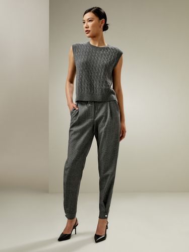 LILYSILK Pantalon En Laine Poches Pratiques, Boucle De Cheville Laine Peignée Fine Convient À Toutes Les Saisons 34 - LILYSILK - Modalova