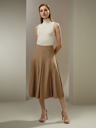 LILYSILK Jupe En Laine Jupe Parapluie Midi Plissée Laine Mérinos Une Touche D'Élégance Dans Votre Vie 48 - LILYSILK - Modalova