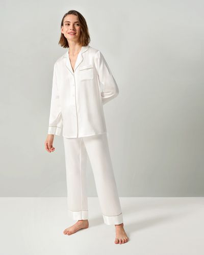 LILYSILK Qualité 6A Pyjama En Soie Garnie De Strass - LILYSILK - Modalova