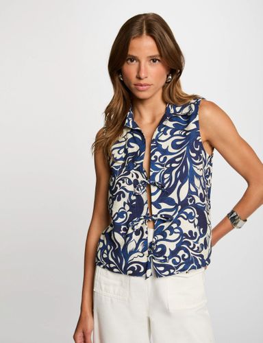 Chemise sans manches imprimée - Morgan - Modalova