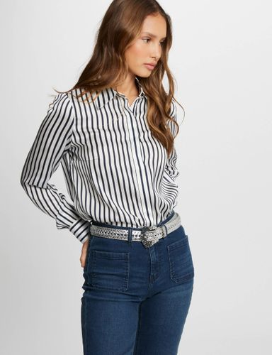 Chemise manches longues rayée - Morgan - Modalova