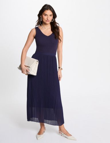 Robe tricot longue cintrée - Morgan - Modalova