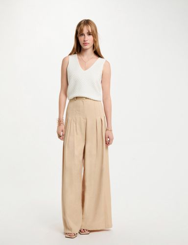 Pantalon large à pinces - Morgan - Modalova