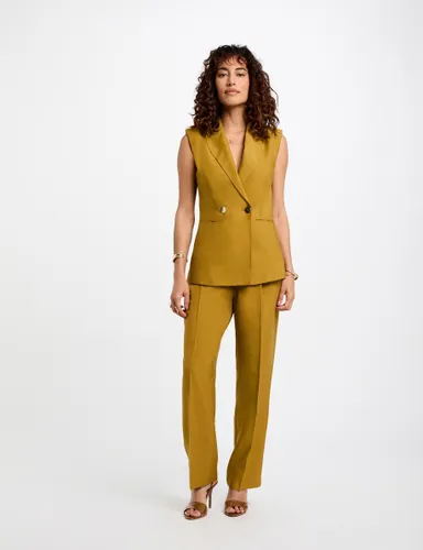 Pantalon carotte à pinces - Morgan - Modalova
